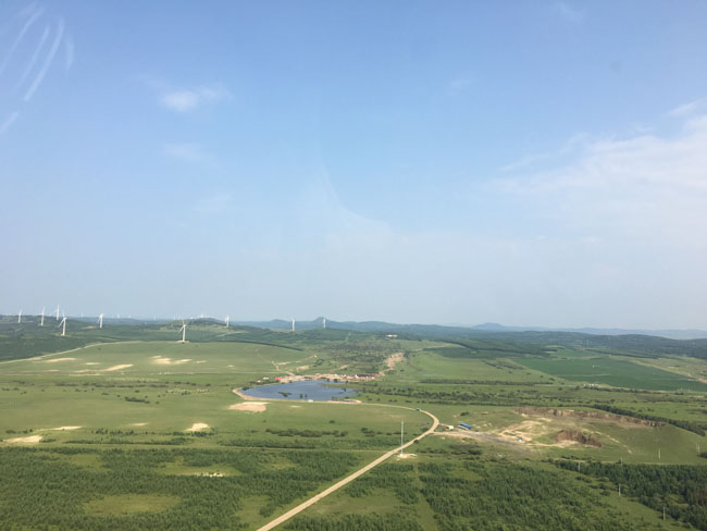 壩上直升飛機(jī)觀光